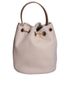 Deauville Pearl Embellished Bucket Bag, back view
